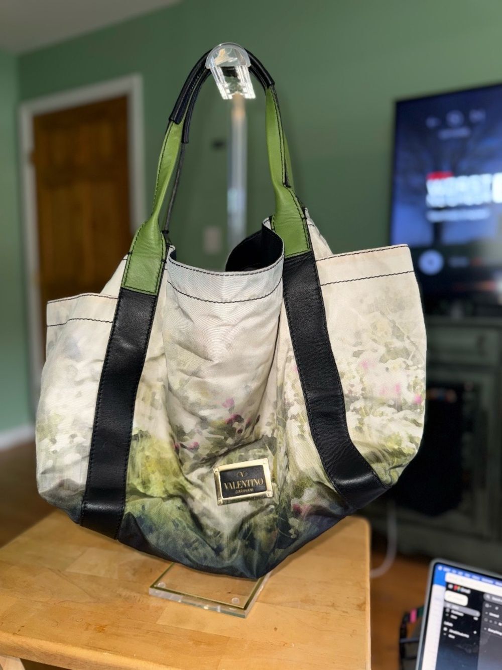 Valentino Garavani Satin Tote